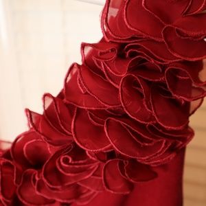 Silk Haute Couture like asymmetrical top